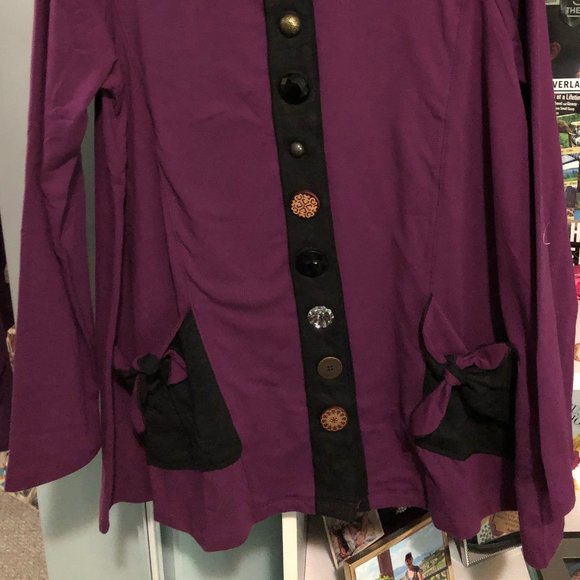 White Lotus car coat/jacket/long top - Picture 4 of 5